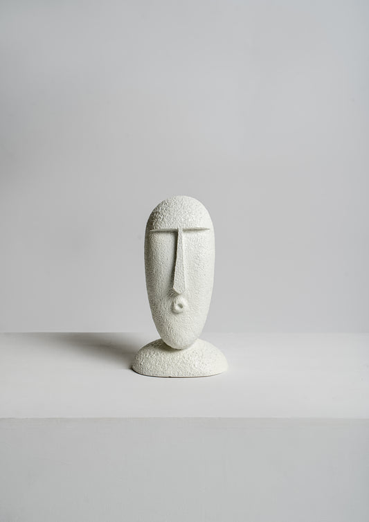 Face Sculpture Set (White)