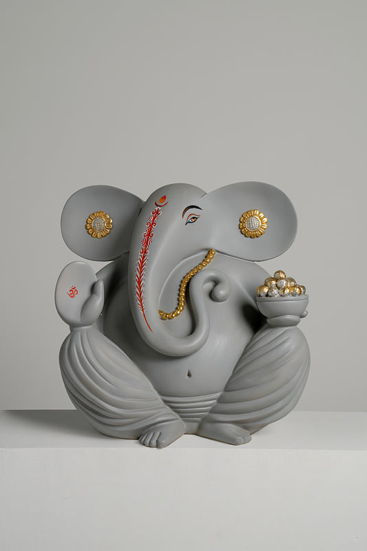 Laddu Ganesh Grey