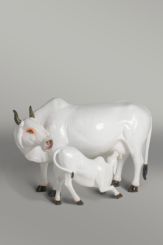 Cow & Calf (Kamdhenu)
