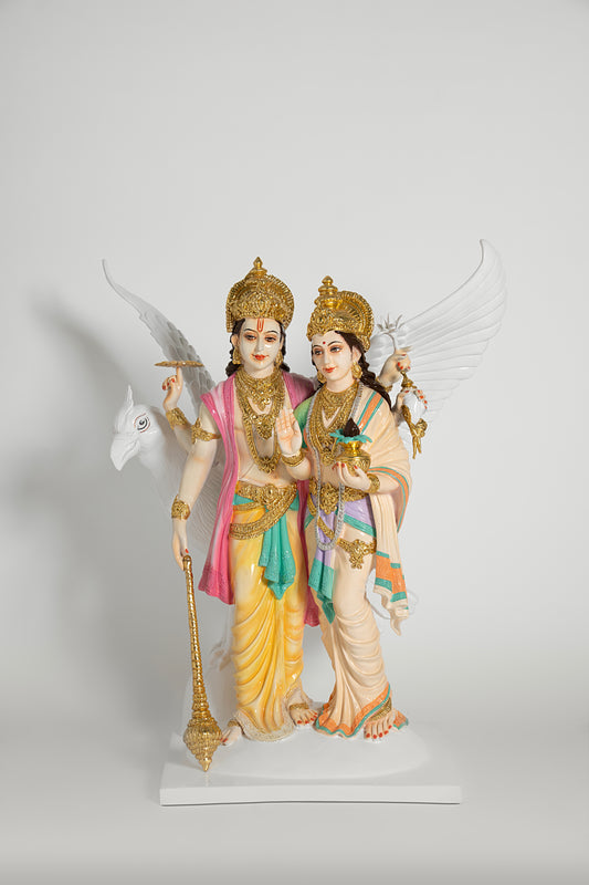 Vishnu Lakshmi with Garuda