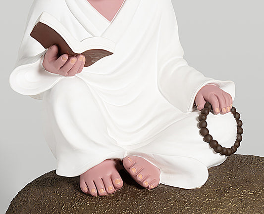 The Monk On Stone